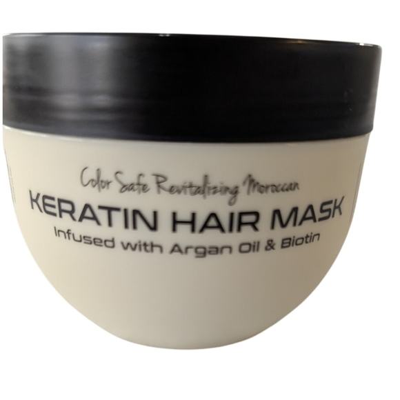 Straight Ahead (SA) Keratin Hair Mask Infused with Argan Oil & Biotin 8.8oz - Picture 7 of 7